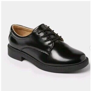 Cat & Jack Kids' Will Boy Oxford Dress Shoes Lace Up Faux Leather